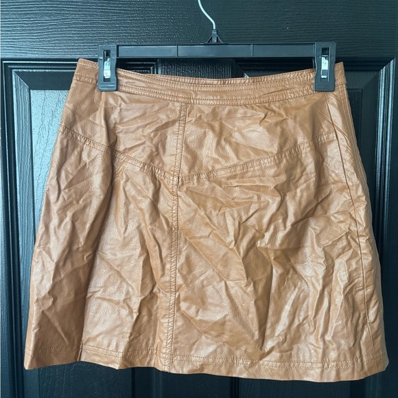 ‼️Price Drop‼️End of Summer Sale‼️ Free People Tan Mini Wrap Skirt - Picture 5 of 6
